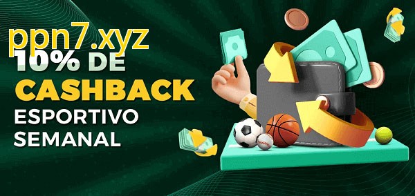 10% de bônus de cashback na ppn7.xyz