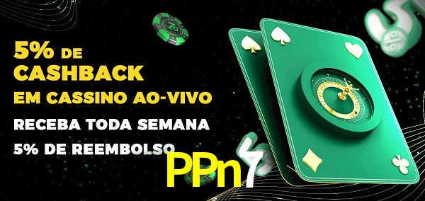 Promoções do cassino ao Vivo PPn7